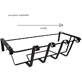 Portavasi in ferro da balcone