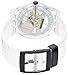 Swatch Originals Black Ghost Skeleton Dial Plastic Mens Watch SUOK107