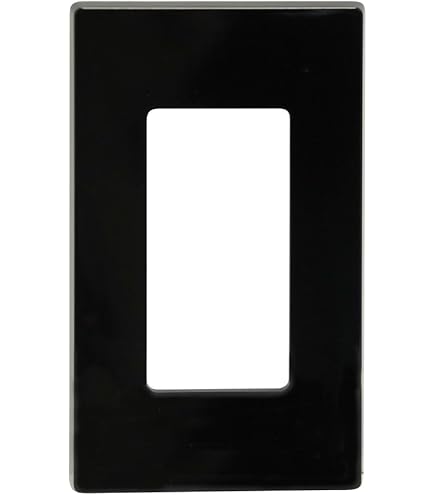 Leviton 80314-T Decora Screwless Wallplate Blank – No Hole, Light Almond, Easy Install