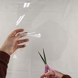 12 Sheets | 7 mil Clear Mylar | 12 x 12 inch