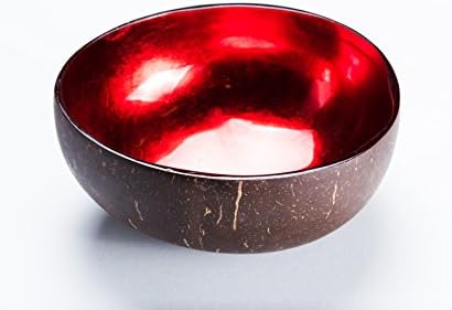 Decorative Coconut Bowl 5.12" Multi Usage For Kitchen, Serving And More 100% Coconut Shell
