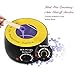 Wax Warmer - Bouvetan Waxing Hair Removal Kit with 4 Hard Wax Beans(14.1oz) and 20 Wax Applicator Sticks (at-Home Waxing)