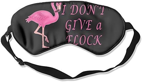 Sleep Mask/Sleep Eyes Mask/Sleeping Mask/Eyeshade/Blindfold I Dont Give A Flock Flamingo Animal Lover