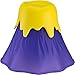 Kitchen Gizmo Volcano Microwave Cleaner - Thoroughly Cleans your Microwave in Minutes with this Fun Erupting Volcano - Purple