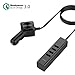 Quick Charge 3.0 Car Charger, MZvul Multiple 6 ports USB Car Charger Adapter for Cellphone Tablet iPhone 7 6s Plus iPad Pro Air mini Samsung LG HTC Nexus and Other USB Powered Devices