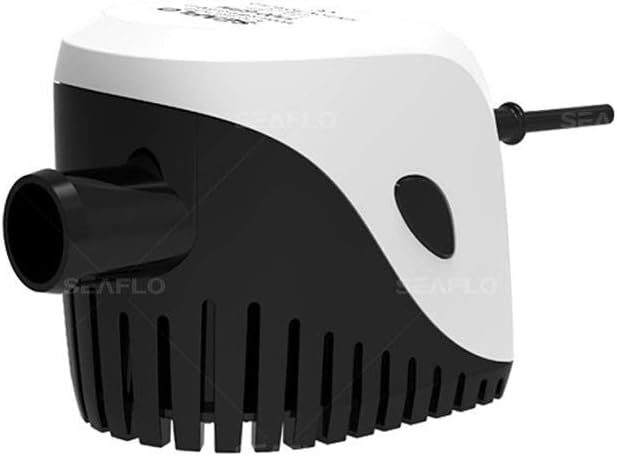 LIGHTEU®, 12V 1100GPH Automatic Bilge Water Pump, 3A with Built in Float Switch System, no Separate Float Switch Needed
