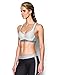Under Armour Women's Armour High Bra, Air Force Gray Heath/Steel, 36C