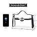 Yocatech Transparent Crossbody Bags Messenger Bags For Women NFL Stadium Approved (Black)