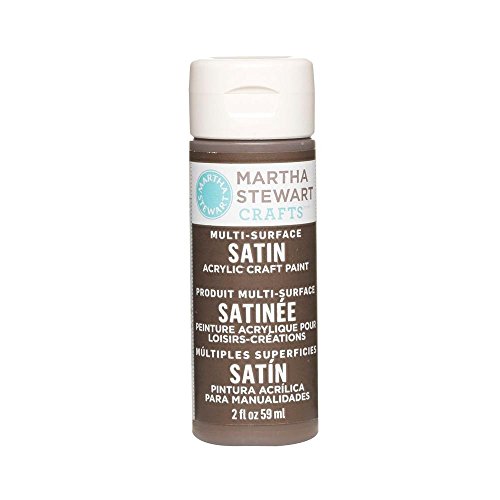 Martha Stewart Crafts Multi-Surface Satin Acrylic Craft Paint in Assorted Colors (2-Ounce), 32069 Vanilla Bean