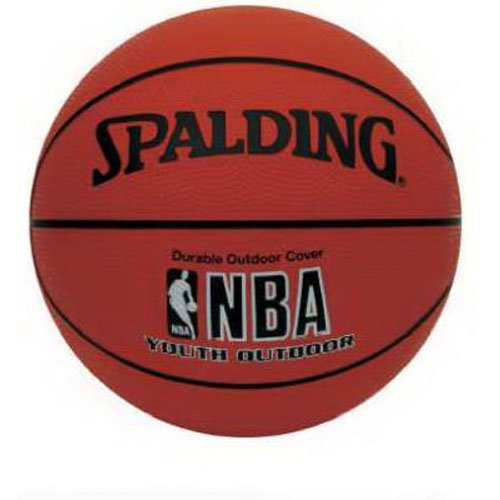 Spalding NBA Youth Outdoor Basketball - Youth Size 5 (27.5")