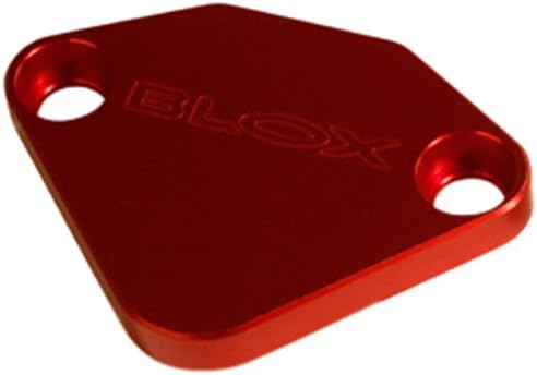 Blox Racing BXEX-00010-RD Red EGR Block-Off Plate for Honda Accord/Prelude