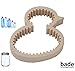 bade home&kitchen Jar and Bottle Opener by, Kitchen Gadgets, Easy Grip Jar Lid and Bottle Opener, Washable, Antibacterial PP Material