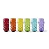 Excelsa Tiki Set van 6 glazen multicolor long drink 550 ml, glas