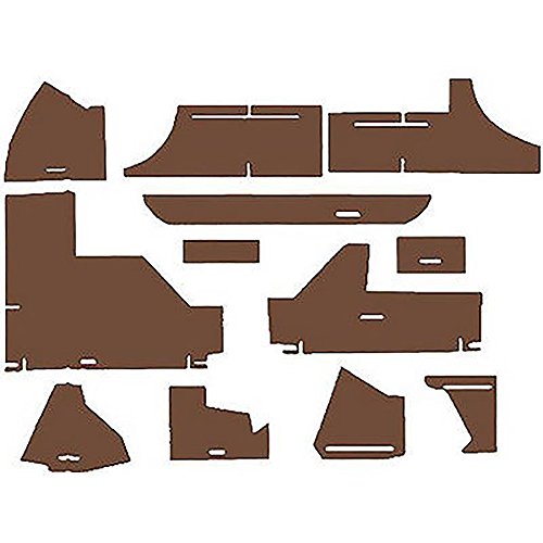 CR40E-50 New Brown Cab Kit For John Deere 4030 4040 4230 4240 4430 4440 4630 +