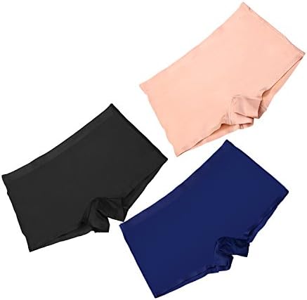 Ensence 3 Pack Of Boyshorts Panties Underwear Women Briefs For Young Girls (Medium)