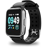 Updated 2019 Version Smart Watch for Android iOS Phone, Activity Fitness Tracker Watches Health Exercise Smartwatch with Heart Rate, Sleep Monitor Compatible with Samsung Apple iPhone for Men Women