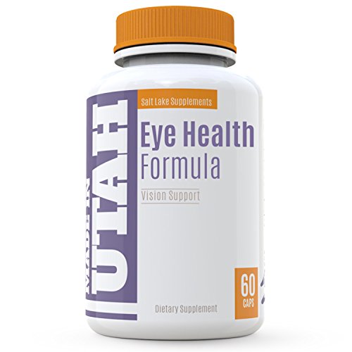 Eye Health Formula With Essential Vitamins, Minerals and Natural Herbs Including Lutein - Supports Overall Eye, Retina & Macula Health To Protect Your Vision And Keep It Healthy