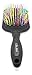 Celavi Rainbow Detangler Professional Salon Hair Brushes (Rectangle Head)