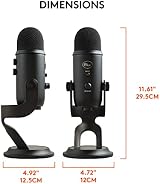 Logitech G Blue Yeti USB Microphone with Blue VO!CE Effects view 11