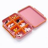 Fasola Travelling Pill Case Box (Pink)