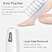 FASÏZ Permanent Hair Removal for Women,Intense Pulsed Light System with Razor, Electric Body Epilator Home Use (White)