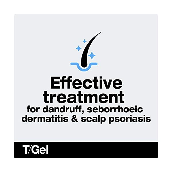 Neutrogena T/Gel Therapeutic Shampoo Treatment for Itchy Scalp and Dandruff, Fresh rain,250 ml