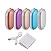 Baisidai 5000Mah Portable USB Charger Pocket Electric Hand Warmer Rechargeable Heater (Blue)