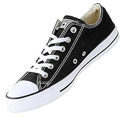 Converse Low TOP Black, 5.5 Men/7.5 Women