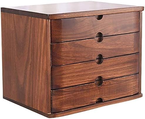 Amazon Com File Cabinet Wood Color Modern Filing Cabinet 4 Drawer Filing Cabinet Finish Filing Office Storage From Office Furniture Range Color B Home Kitchen
