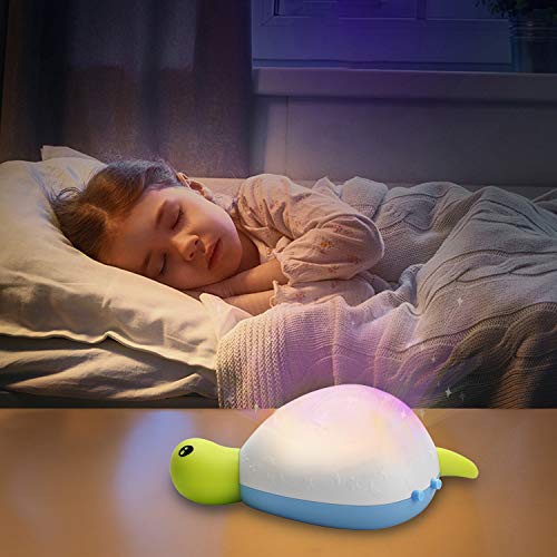 Baby Sleep Soother, Termichy Sound Machine and Night Light for Baby with Soft Music and Timer for Bedroom and Crib