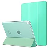MoKo Case for iPad Pro 9.7 - Ultra Slim Lightweight Smart-shell Stand Cover with Translucent Frosted Back Protector for Apple iPad Pro 9.7 Inch 2016 Release Tablet, Mint GREEN (with Auto Wake / Sleep)