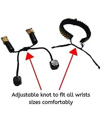 NOVARENA - Pulseras y collares africanos de longitud ajustable para hombres y mujeres, pulseras de cuentas de varias capas étnicas tribales tradicionales