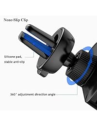 Soporte para teléfono para automóvil, soporte para teléfono con ventilación para automóvil, soporte para teléfono para vehículo de gravedad, soporte para teléfono de diseño a prueba de golpes para iPhone Xs Max XR XS X 8 8 Plus 7 7 Plus Samsung