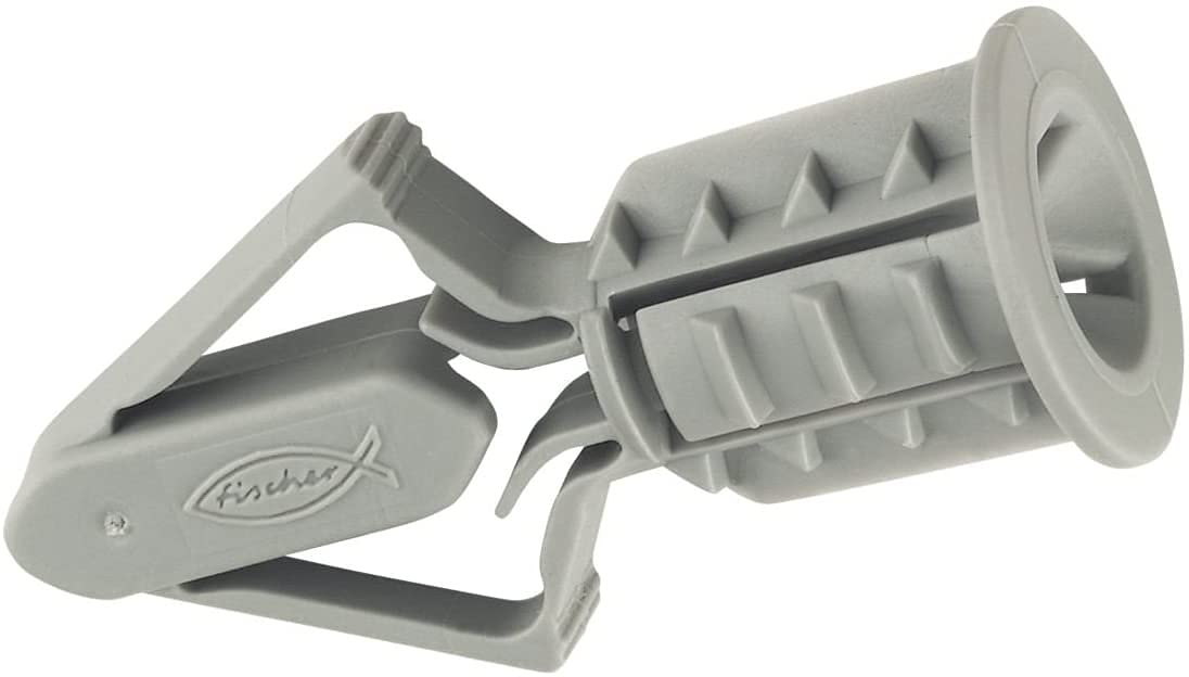 Fischer 522937 HDPF 10MM Nylon Wall Plugs for Plasterboard - Pack of 100