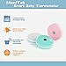 Smart Baby Thermometer Wearable Professional Accurate Monitor via APP Compatible with iOS and Android FDA Approved (Pink)