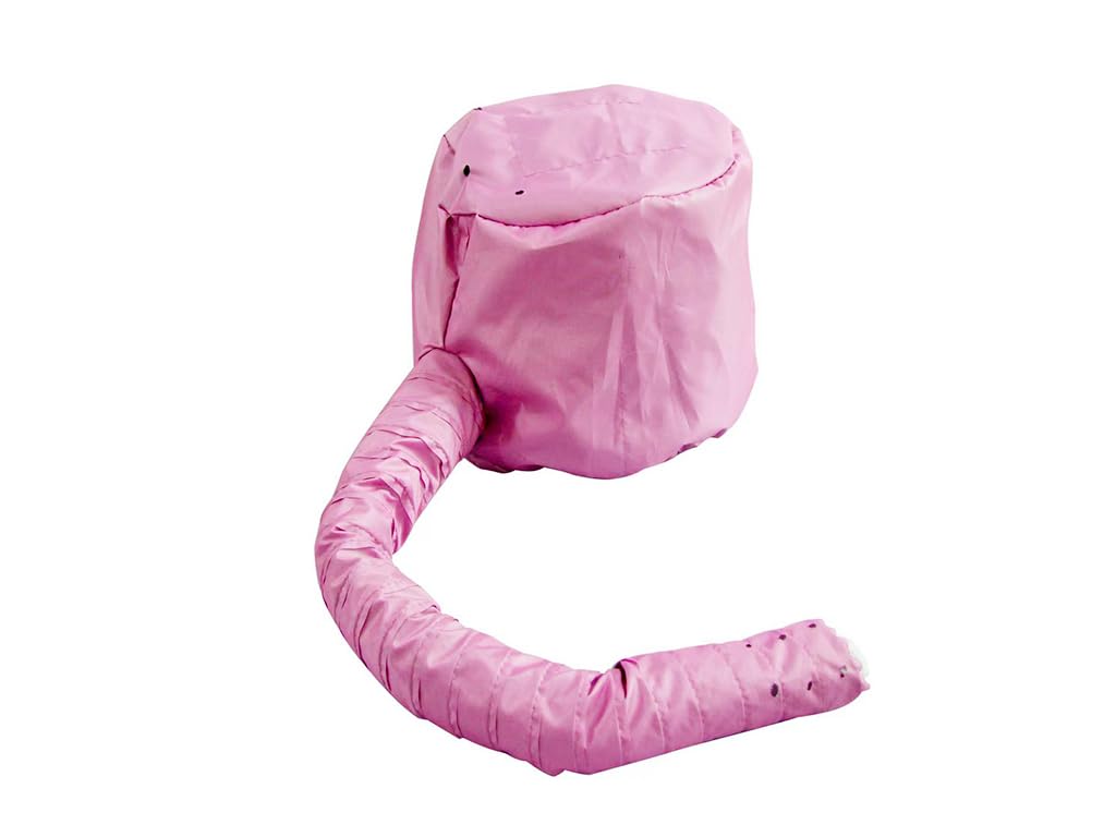 Kellegour Drying Caps for Hair Helmet Drying Cap, Bonnet Hair Dryer Attachment, Attachment for Hair Dryer, Dry Your Hair Quickly, Improve Damaged Hair, Pink