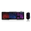 CiT Avenger Gaming Keyboard and Mouse, 3 Colour Mode, LED Backlight, Gaming Keys, Multimedia Functions, USB, For Rapid…