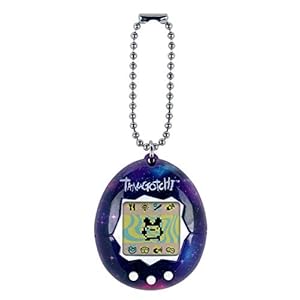 TAMAGOTCHI-42815-Original-Galaxy-Feed-Care-Nurture-Virtual-Pet-with-Chain-for-on-The-go-Play TAMAGOTCHI 42815 Original Galaxy-Feed, Care, Nurture-Virtual Pet with Chain for on The go Play