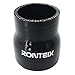 Ronteix Universal ID 4 Inch to 3.5 Inch 4-Ply Reducer Coupler Silicone Hose (102MM to 89MM, BLACK)