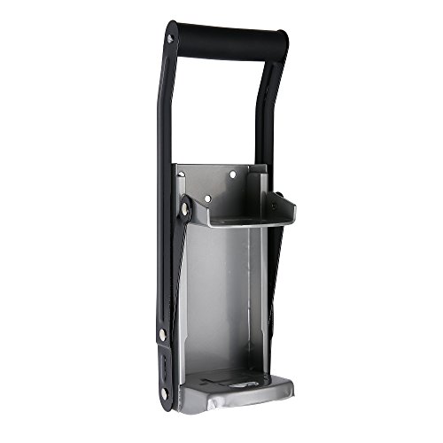 12 oz Can Crusher for recycling/Bottle Opener Smasher, Crushes Soda Cans and Beer Cans Wall Mounted– Eco-Friendly Recycling Tool Heavy Duty Aynoo Metal Can Crusher/Smasher (12oz Grey) - Thumbnail 4