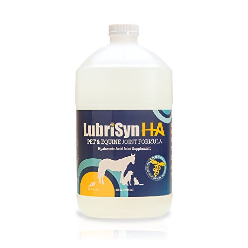 LubriSynHA Hyaluronic Acid Pet & Equine Joint Formula 128oz - All-Natural, High-Molecular Weight Liquid Hyaluronan - Joint Support for Horses, Dogs, Cats - Promotes Healthy Joint Function, Made in USA - Thumbnail 5