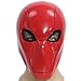 Xcoser Adult Red Hood Mask Helmet Costume Props for Halloween Cosplay