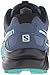 Salomon Women's Speedcross 4 Trail Running Shoes, Slate Blue/Spa Blue/Fresh Green, 8 D US