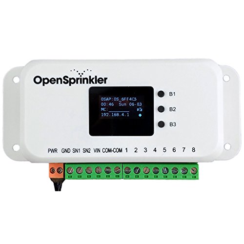 OpenSprinkler WiFi Smart Sprinkler Controller (3.0 DC-powered)
