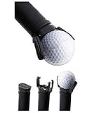 77tech Mini Golf Ball Pick up Tool Golf Ball Retrievers Easy to Use and Fits All Putter Ball Retriever, Black