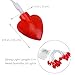LEORX Heart Shaped Valentine Day Lights 10 Ft. 2 Modes for Valentine Day Decorations & Supplies