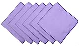 Microfiber Cleaning cloth for Stainless Steel Appliances Glass Window Cleaning Cloths(pack of 6)