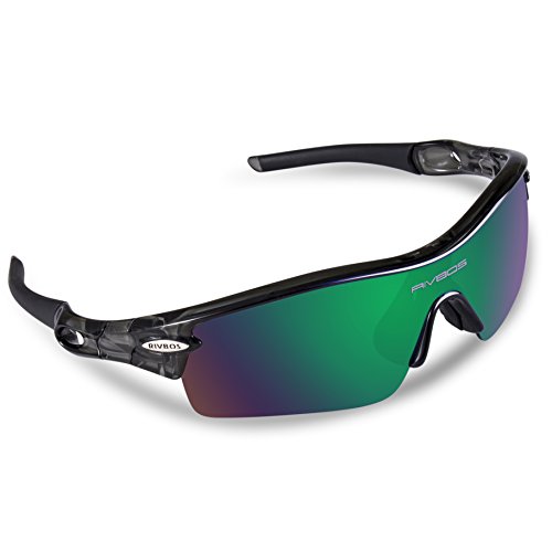 Rivbos 805 polarized sports sunglasses glasses with 5 s…