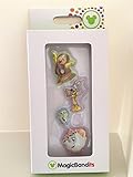 Disney Parks Beauty and the Beast Bandits Set of 4 Magic Band Chip Mrs Potts