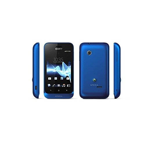 Sony Xperia Tipo ST21i Navy Blue Blau Mit Branding Ohne Simlock